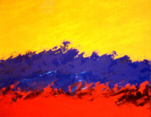 Landscape with Primary Colors