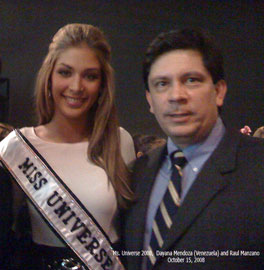 Hispanic Heritage Month with Ms. Universe 2008